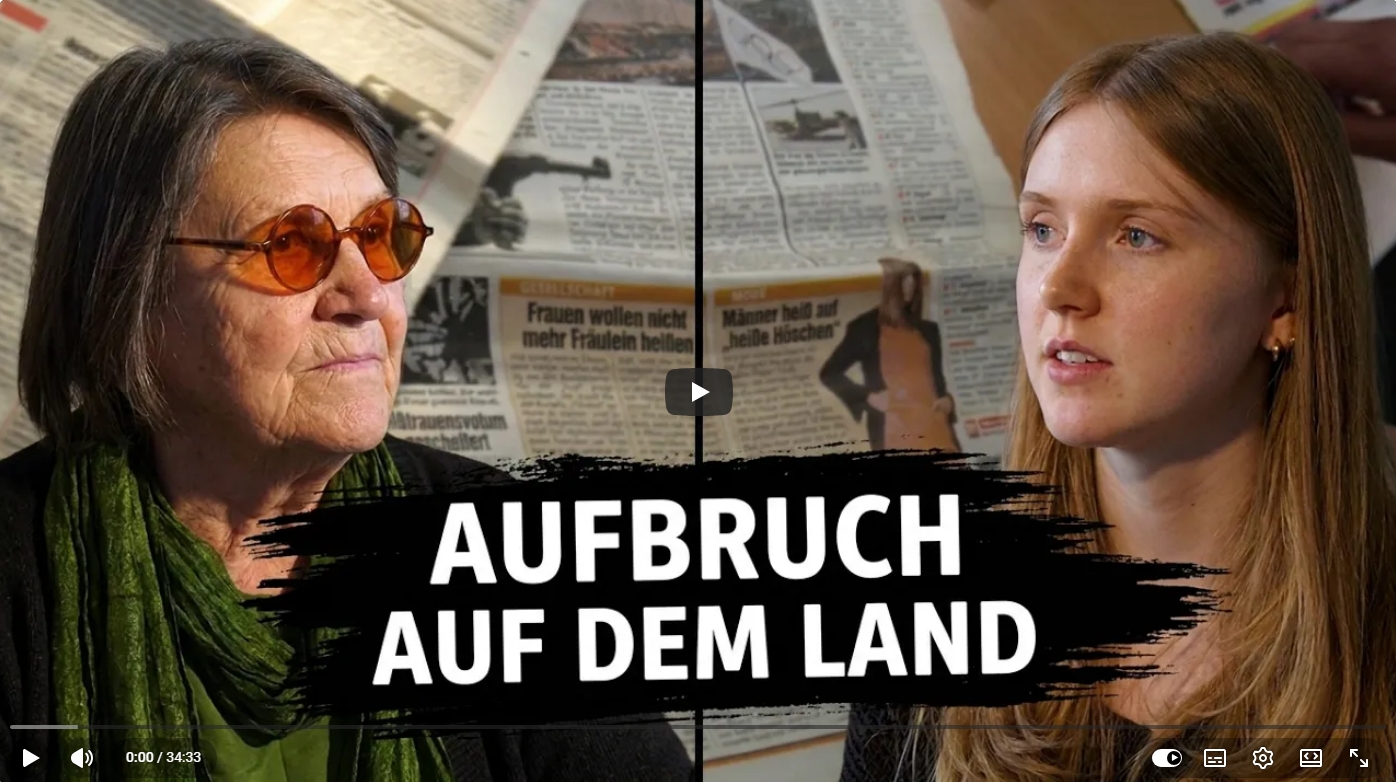 Ausschnitt Film "Aufbruch auf dem Land"